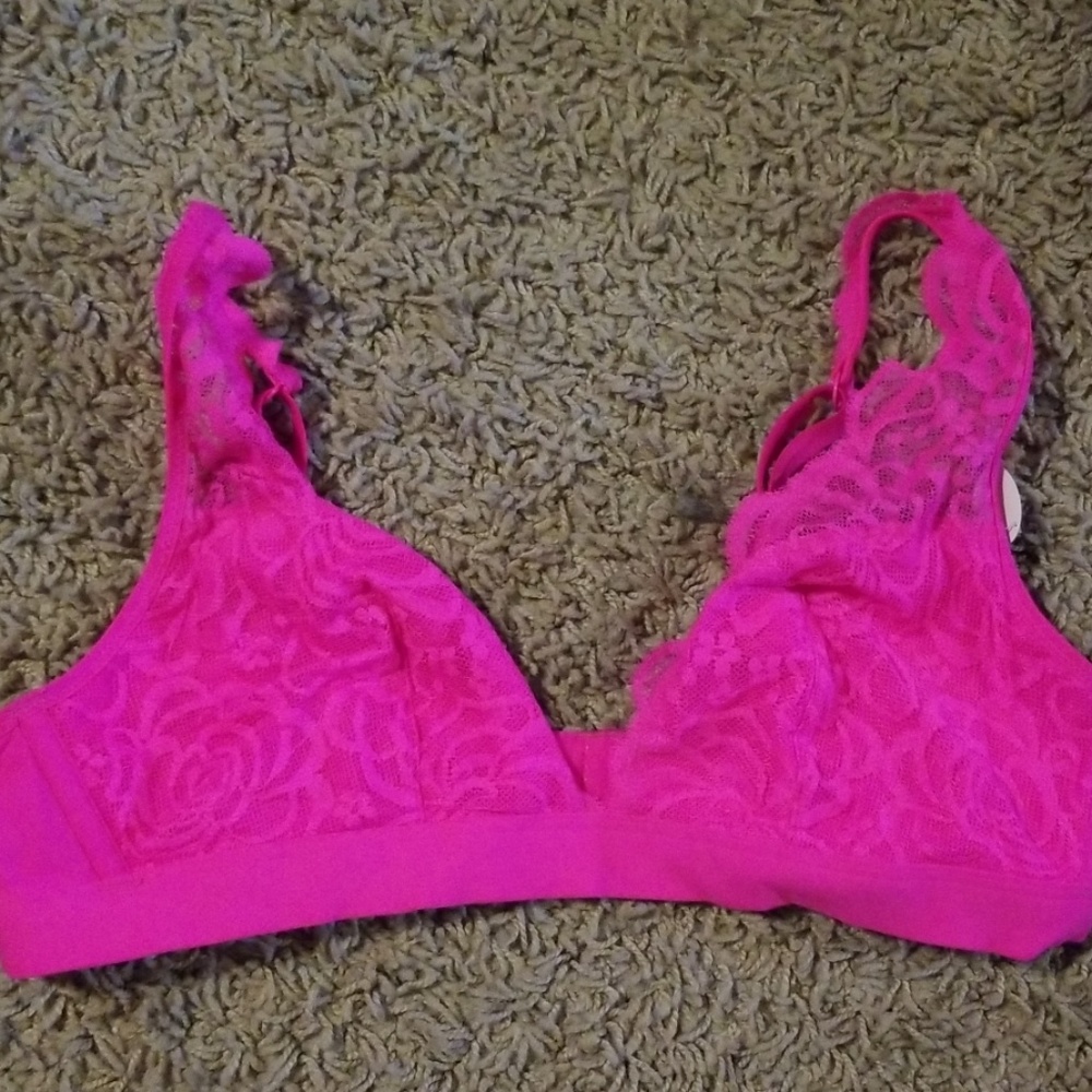 Pink bralette